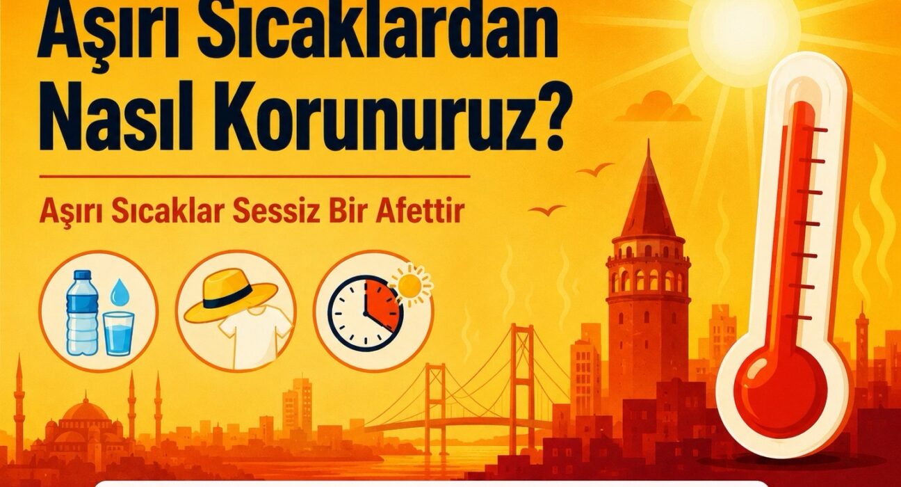 AŞIRI SICAKLAR SAĞLIK AÇISINDAN RİSK OLUŞTURUYOR