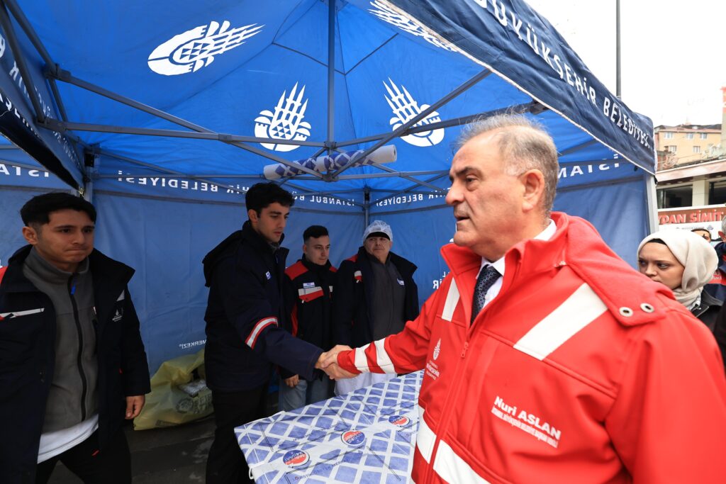 İBB BAŞKANVEKİLİ NURİ ASLAN: “SÜREKLİ SAHADAYIZ”